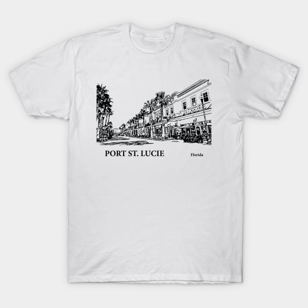 Port St. Lucie - Florida T-Shirt by Lakeric